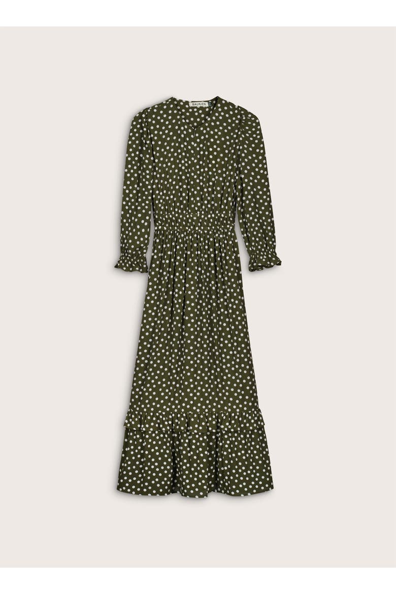 Christine Printed Midi Dress