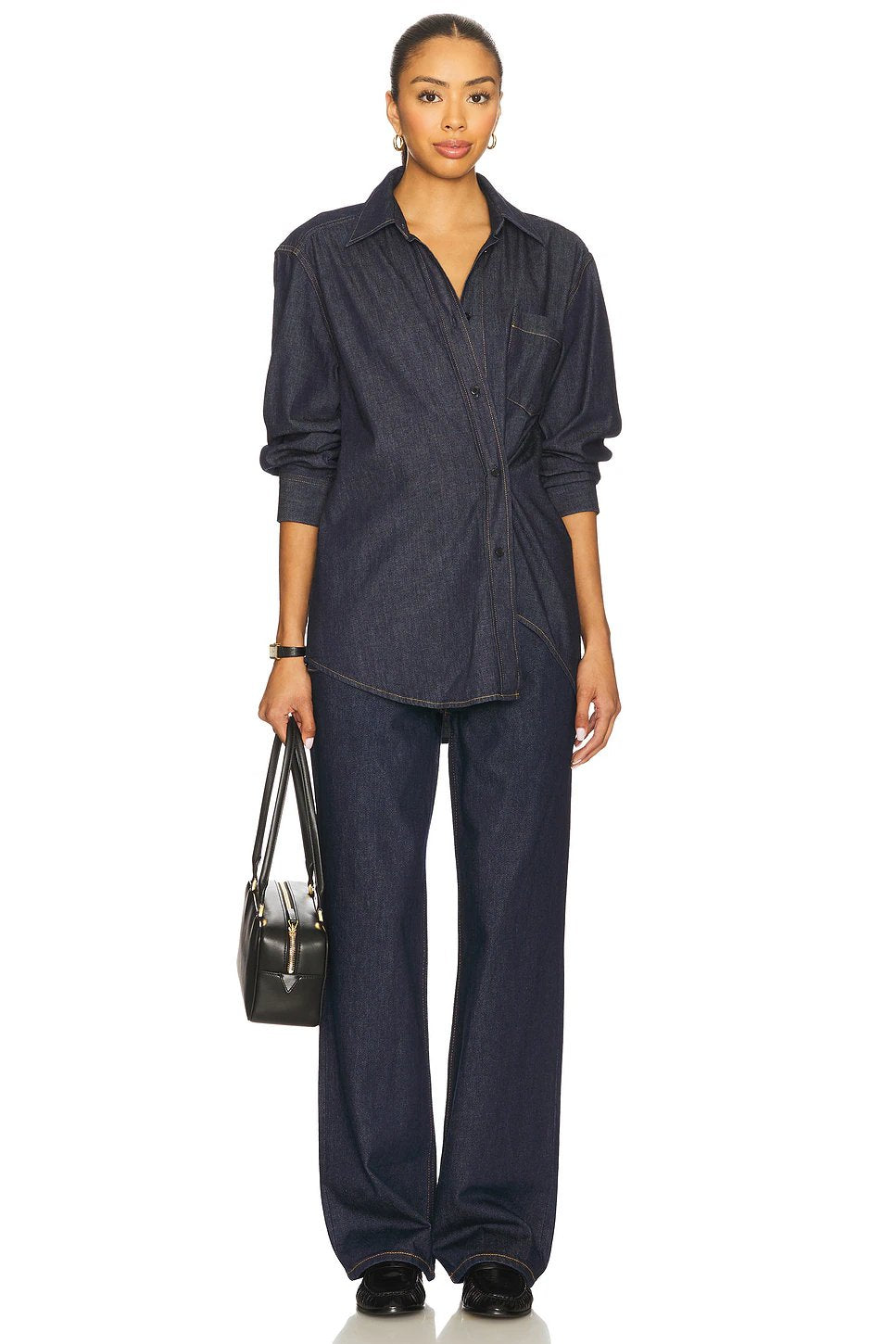 AGOLDE Kaelin Shirt in Dice - Image 5