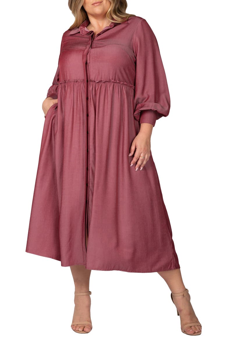 Button Front Shirtdress