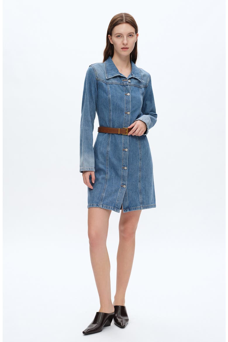 Long Sleeve Denim Shirtdress