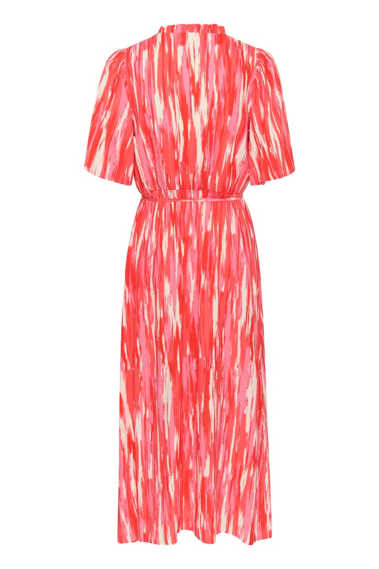 Arina Half Sleeve V-Neck Maxi Dress
