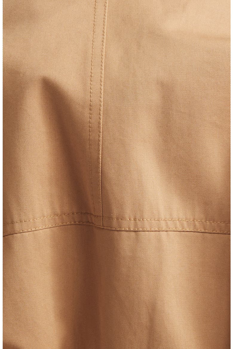 Valiant Long Sleeve Cotton Drill Minidress