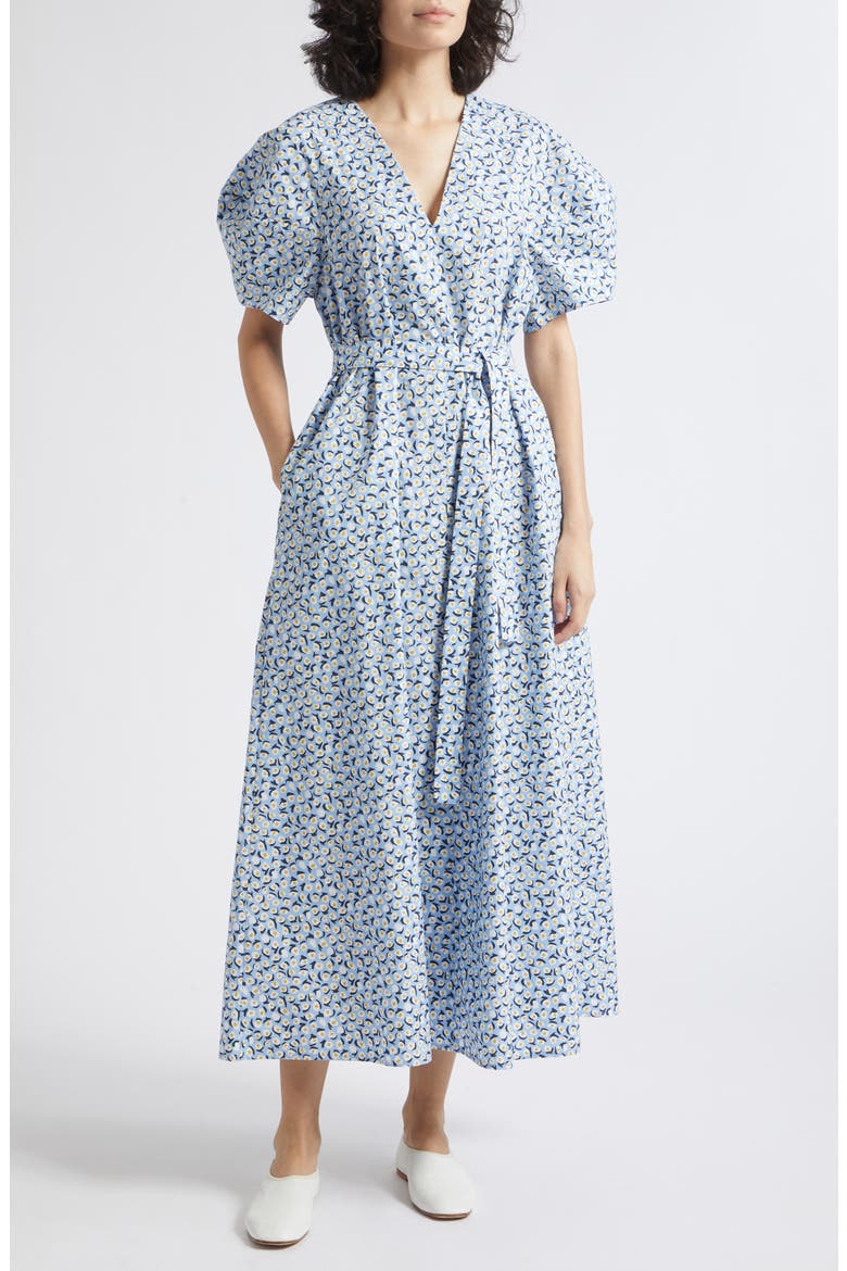 Taivut Pikku Vikuri Ditsy Floral Cotton Midi Dress