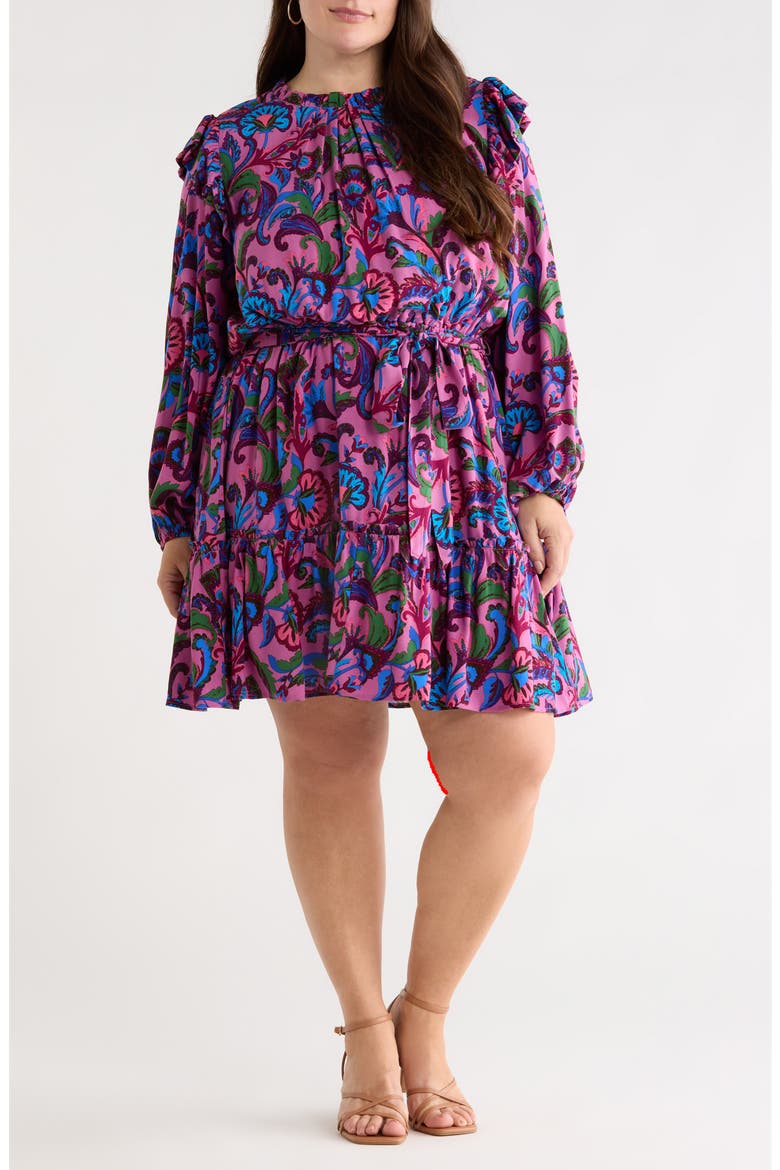 Valier Floral Long Sleeve Dress