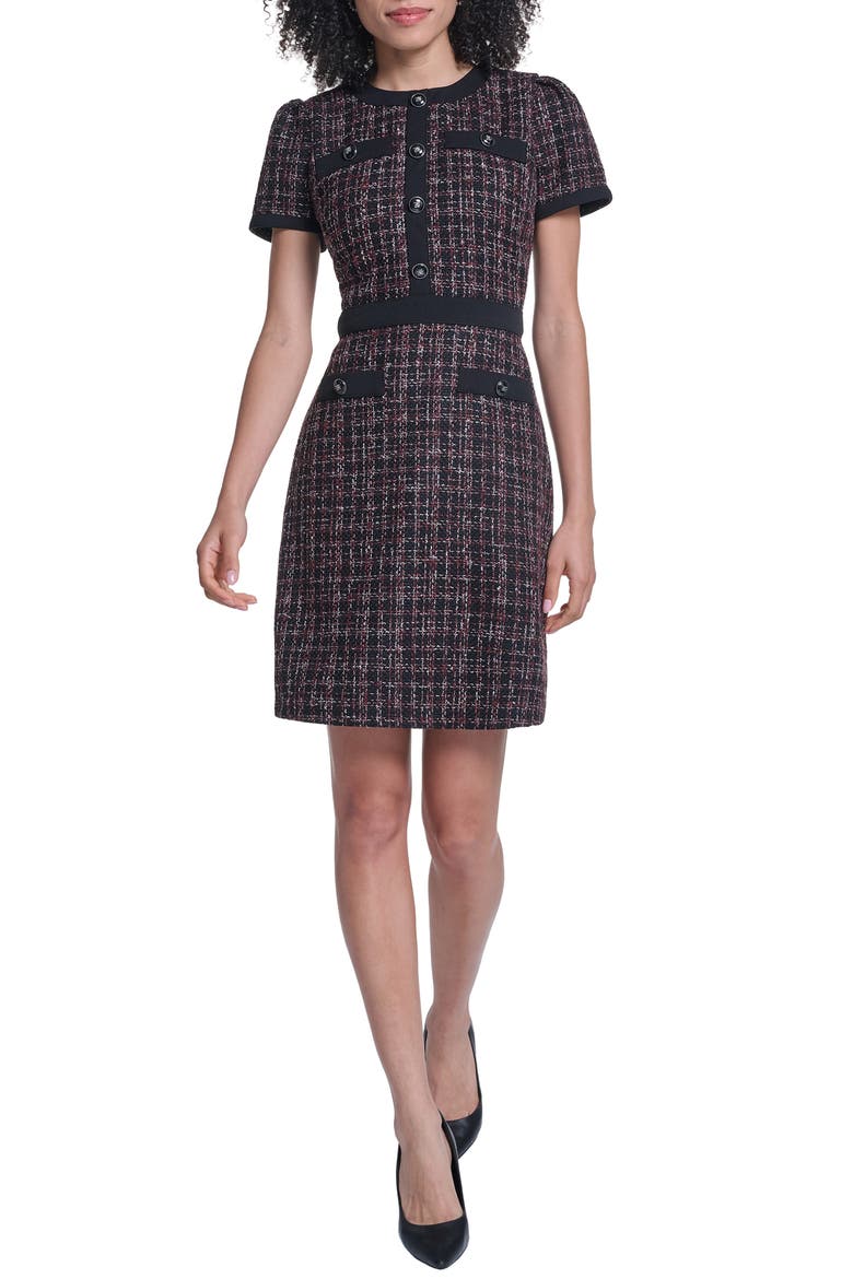 Tweed Sheath Dress