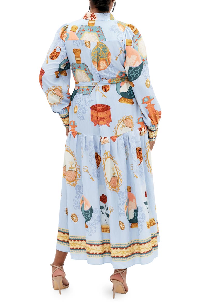 Stellar Beauty Long Sleeve Maxi Dress