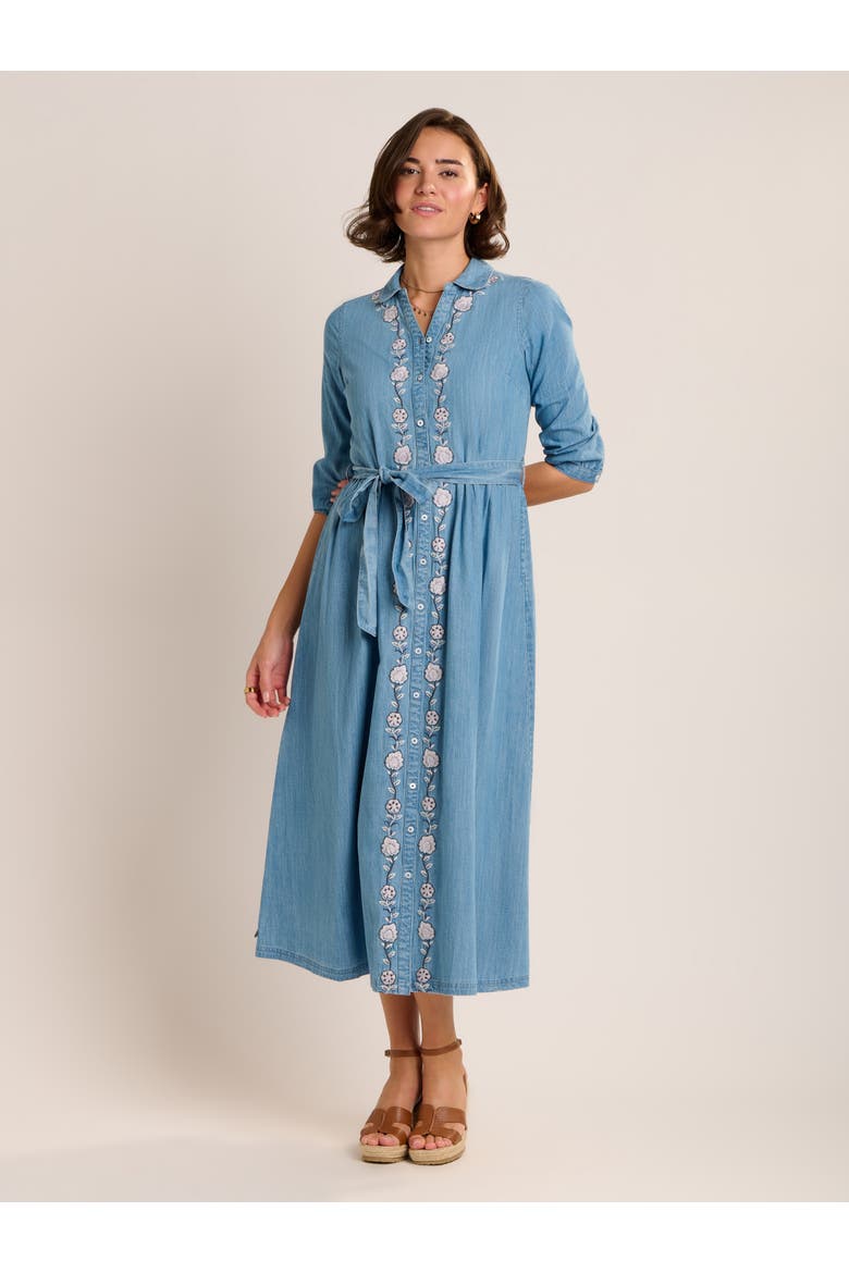 Viviana Embroidered Maxi Dress