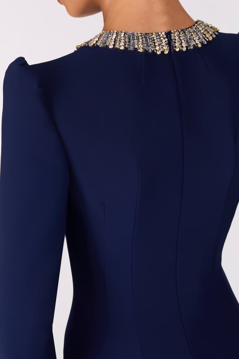 Cora Long-Sleeve Midi Dress