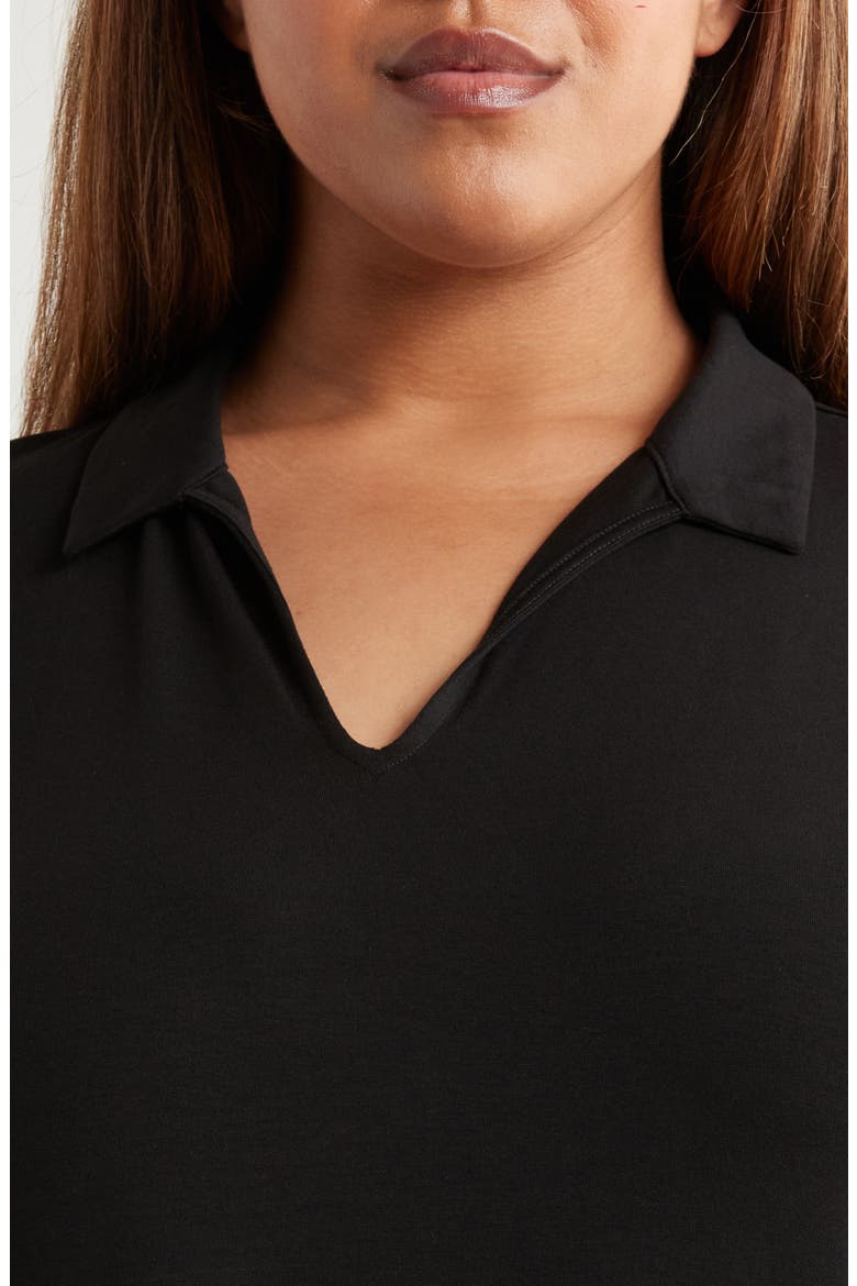 Johnny Collar Jersey Dress