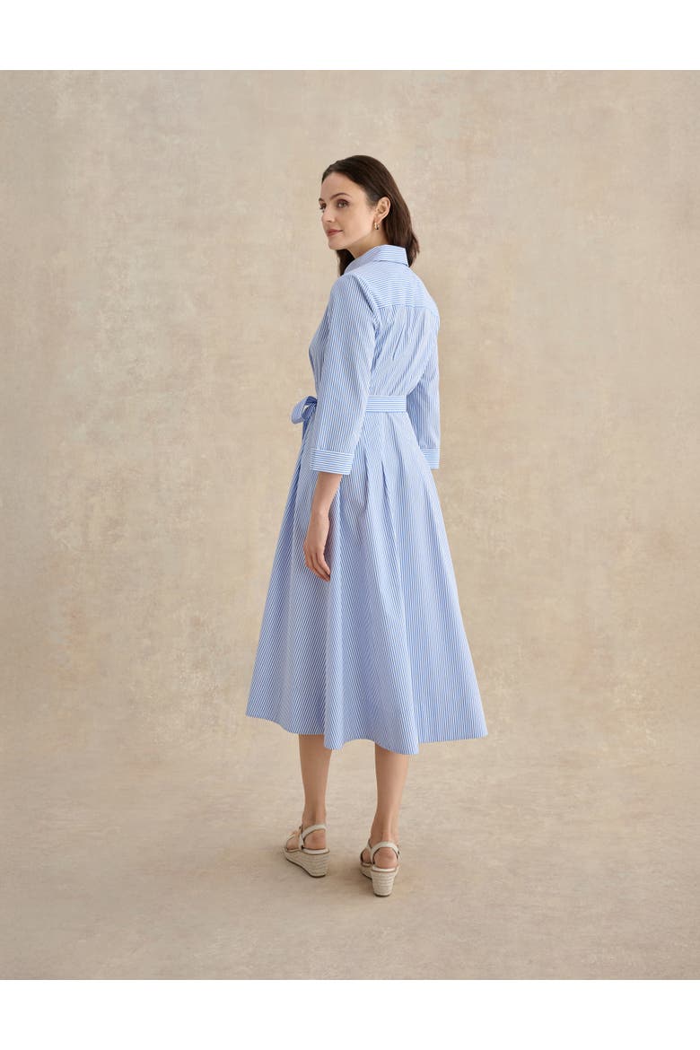 Jane Belted Midi Shirt Dress