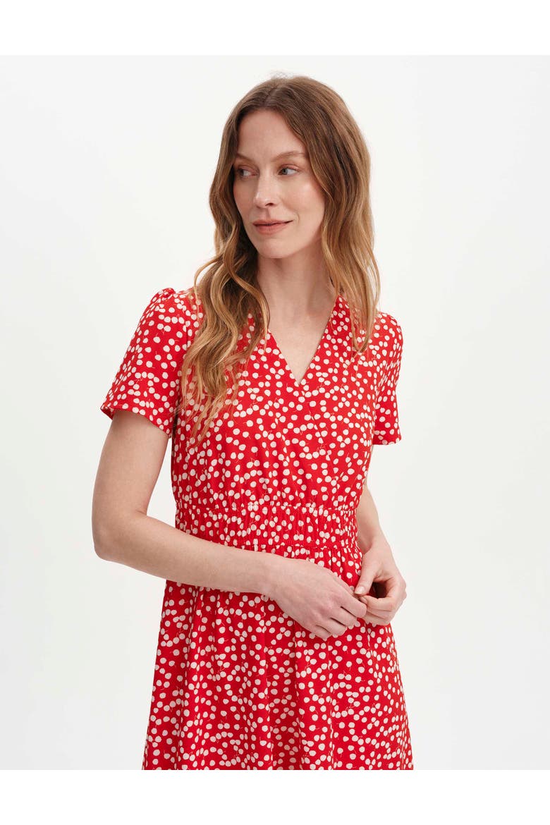 Deena Wrap Midi Dress