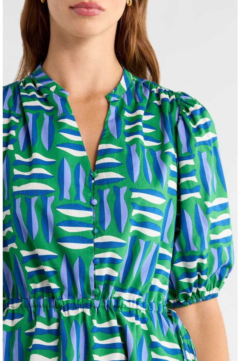Hesper Marlin Print Cotton Minidress