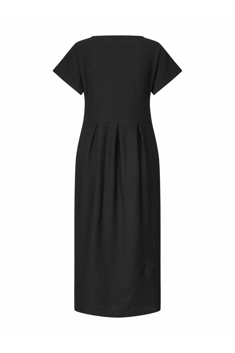 Maolnia Round Neck Midi Dress
