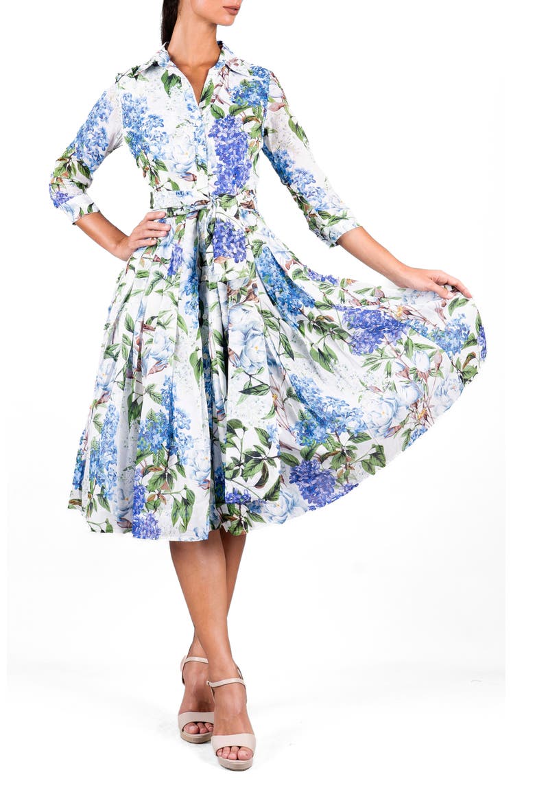 Lilac Heaven New Midi Shirtdress