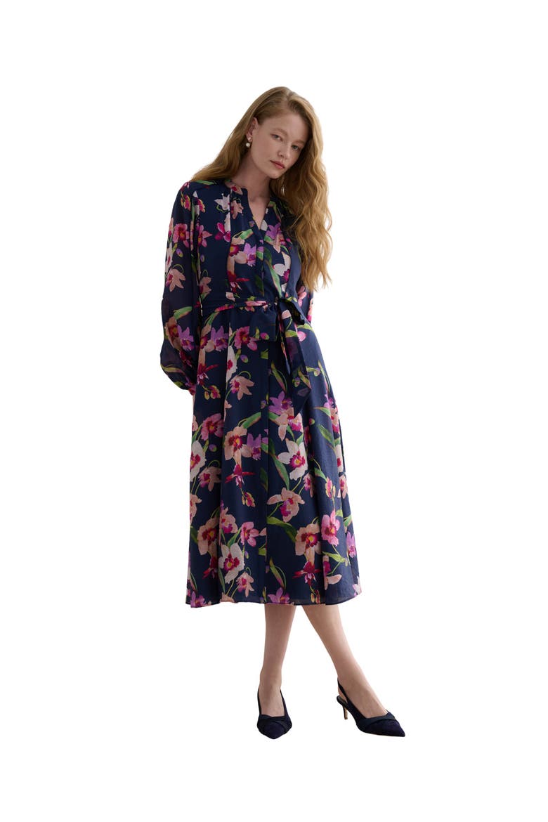 Pippa Floral Midi Dress