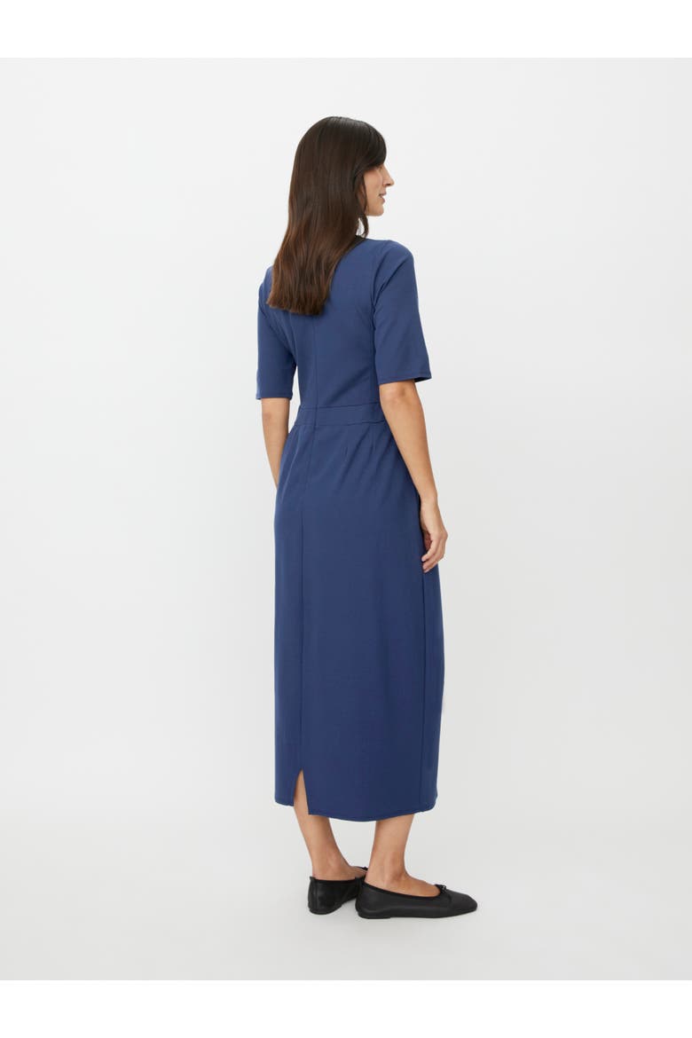 MaNaelisa Pleated Midi Dress