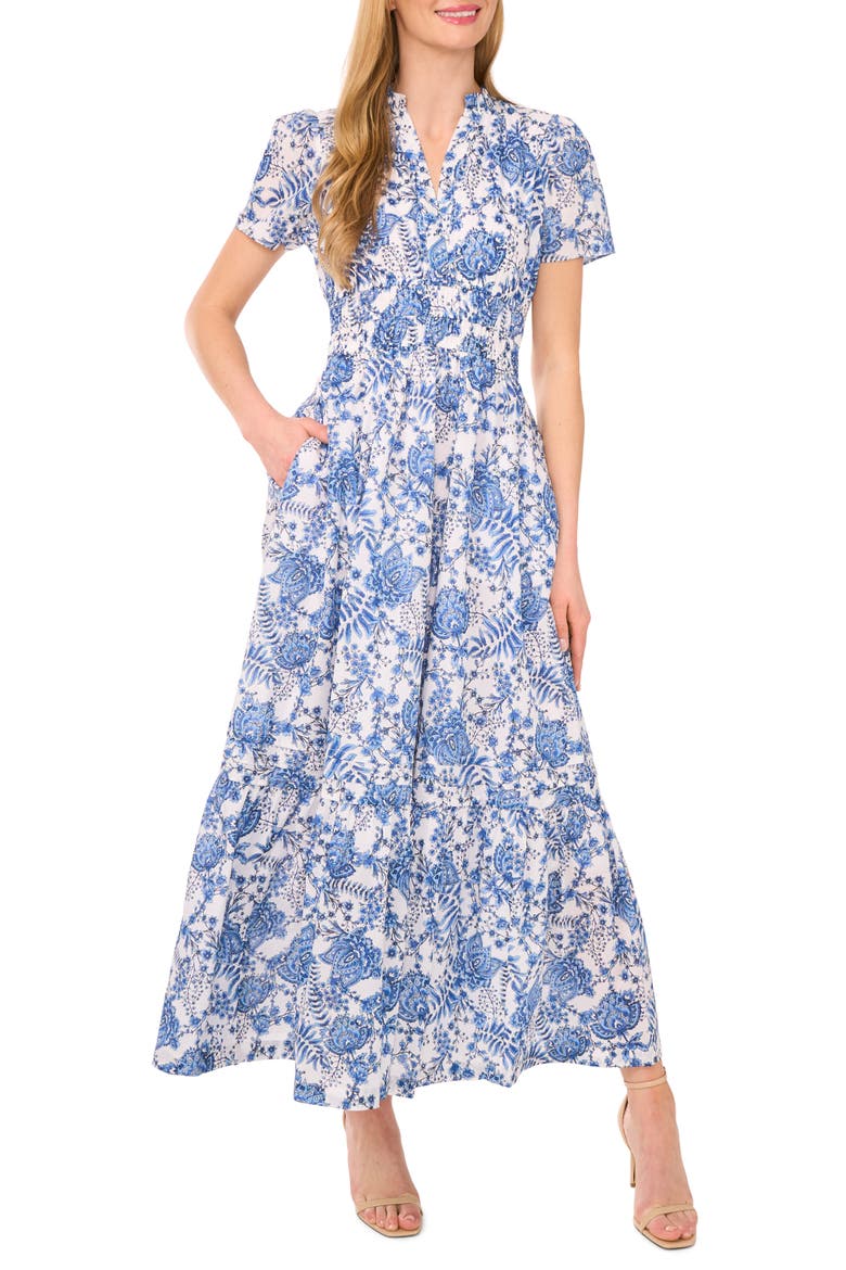 Floral Cotton Maxi Dress