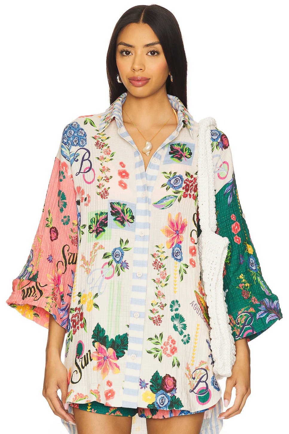 Agua Bendita Chrissy 1 Citrus Dress in Multicolor - Image 2