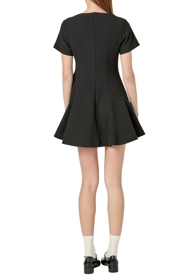 Flare Minidress