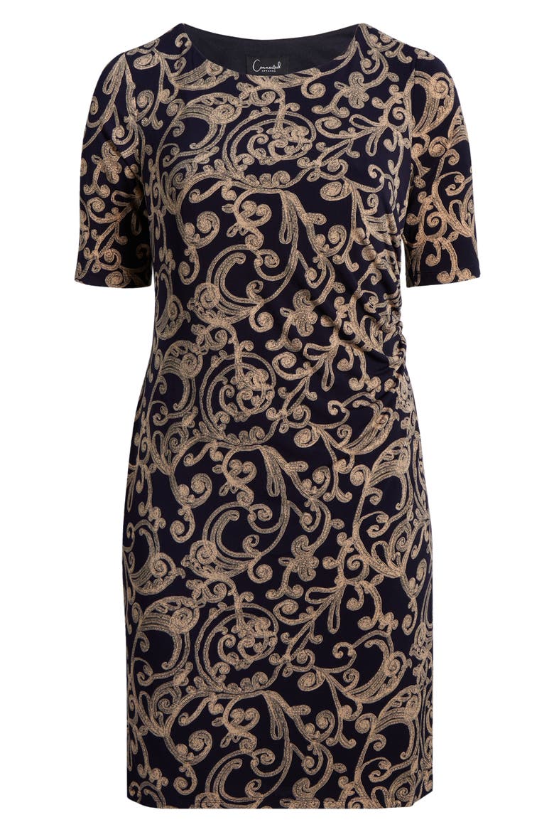 Paisley Sheath Dress