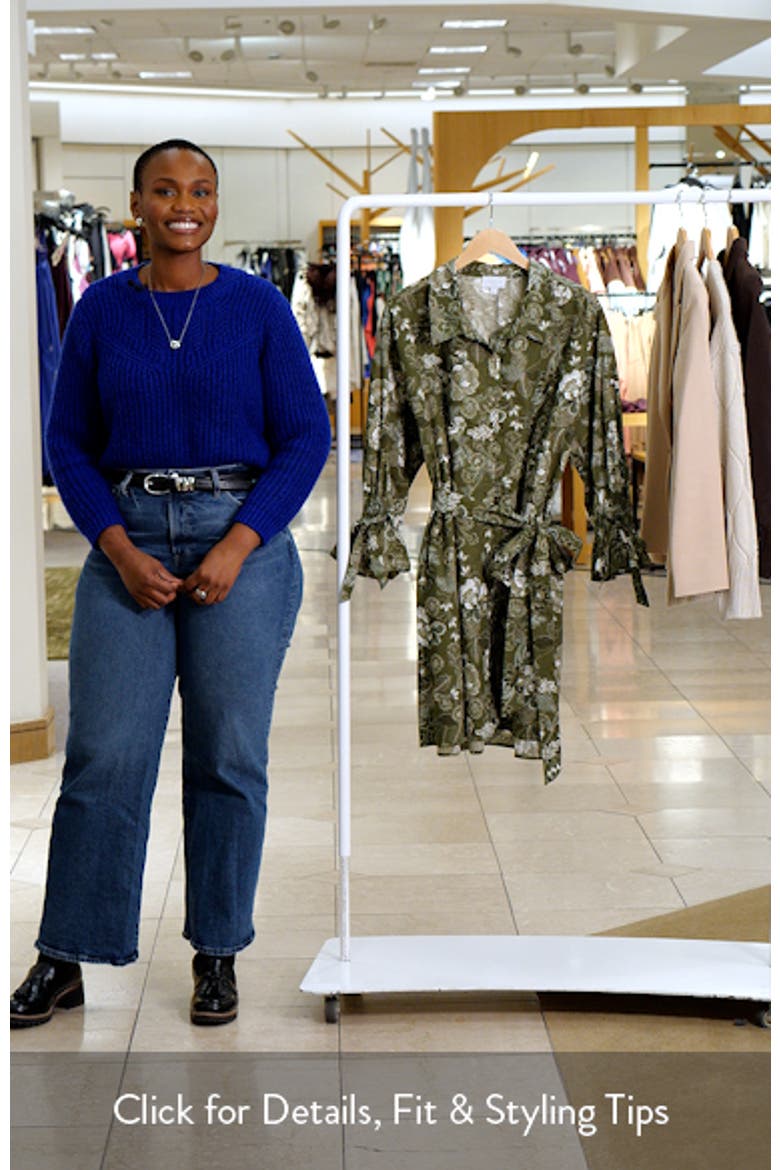 Emelia Hazelton Floral Cotton Shirtdress