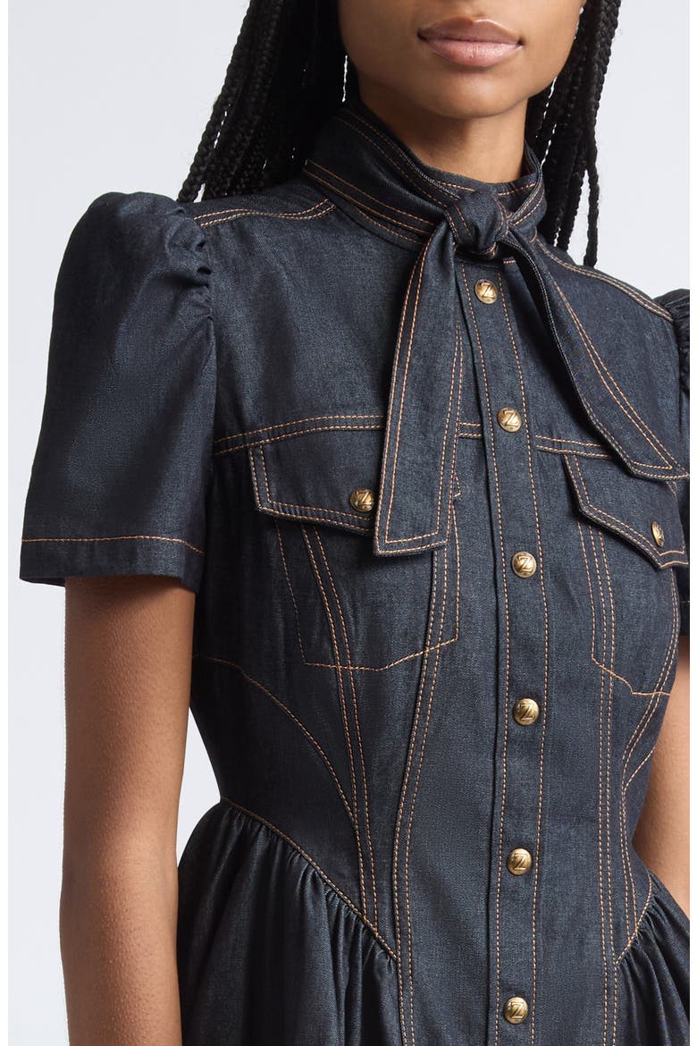 Denim Corset Minidress