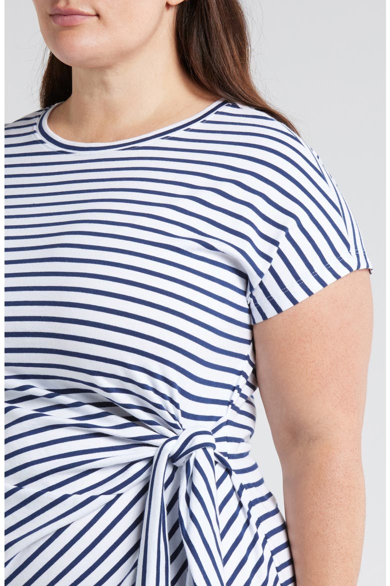 Crescent Knot T-Shirt Dress