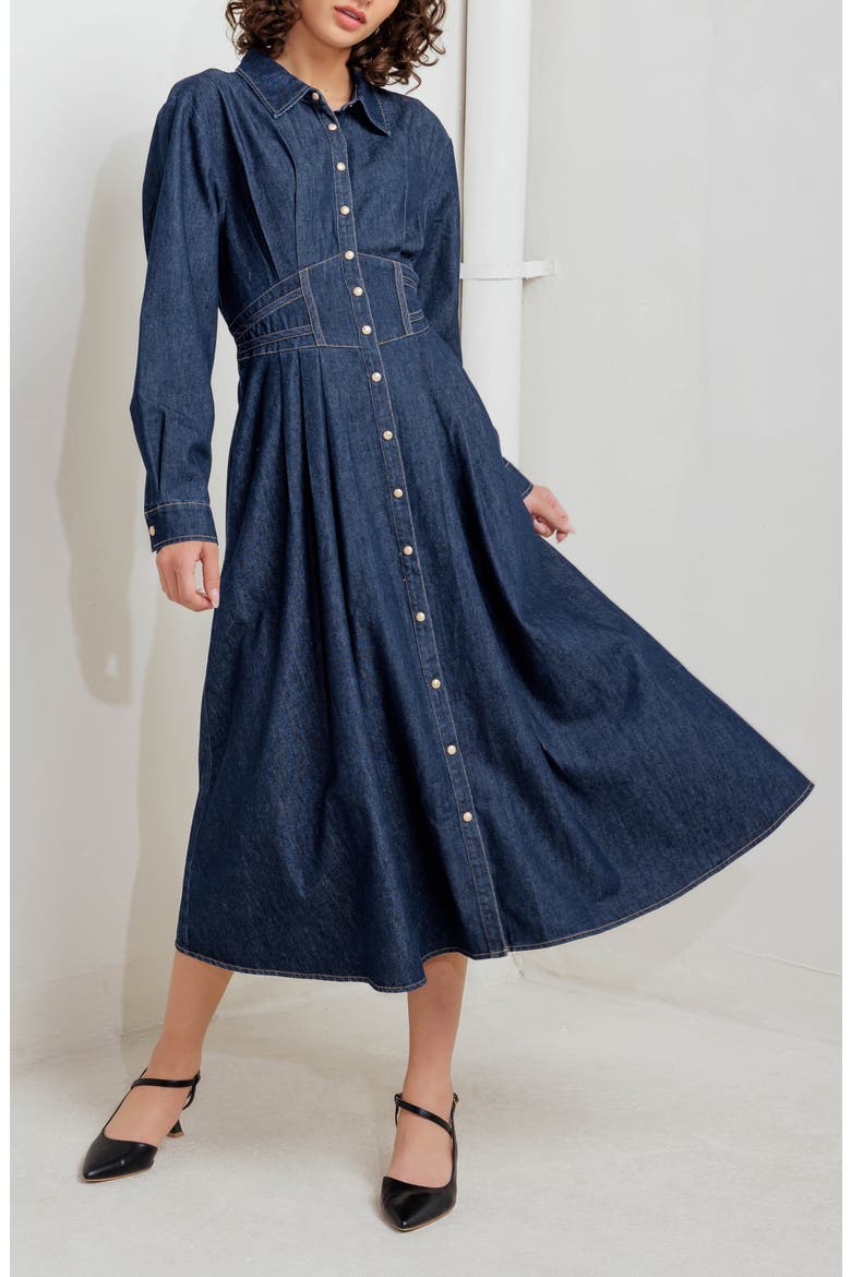 Long Sleeve Midi Dress