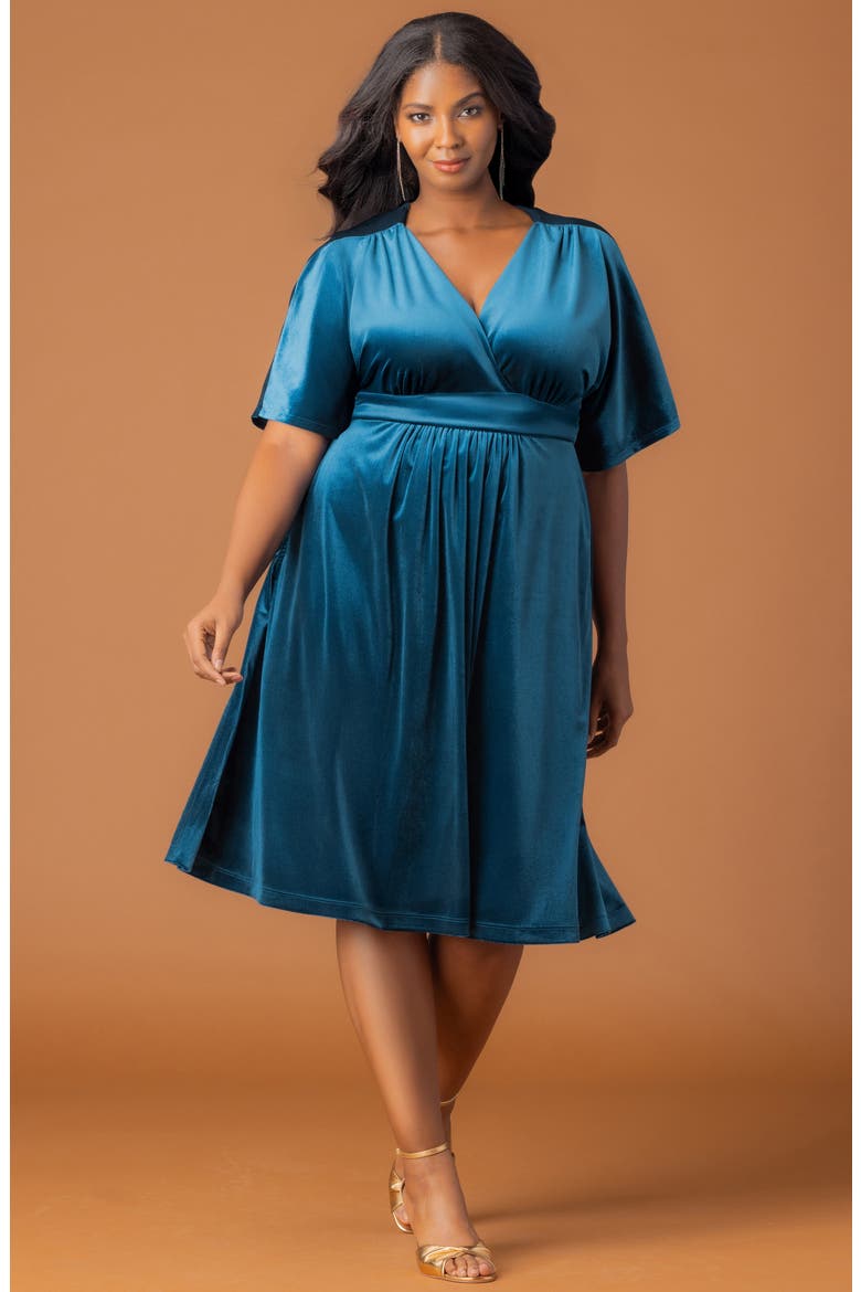 Angelic Velvet Cocktail Dress