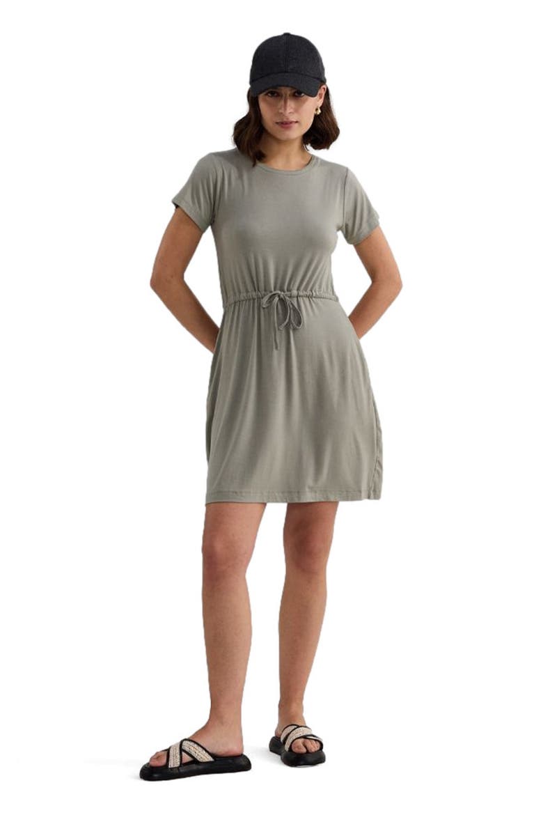 Comfortable Drawstring Short Dress