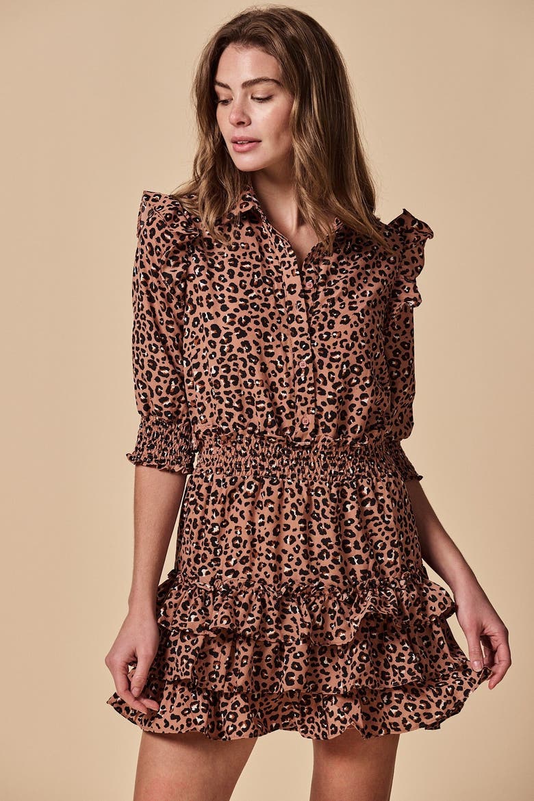 The Ruffled Tiered Minidress