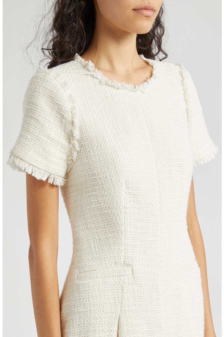 Nova Tweed Fit & Flare Dress
