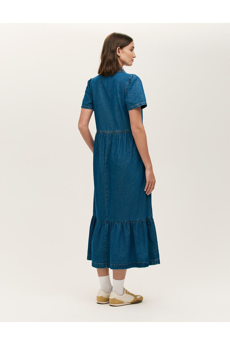 Tania Denim Midi Shirt Dress