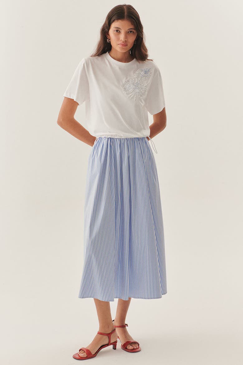 Kaylee Crew Neck Knit Midi Dress