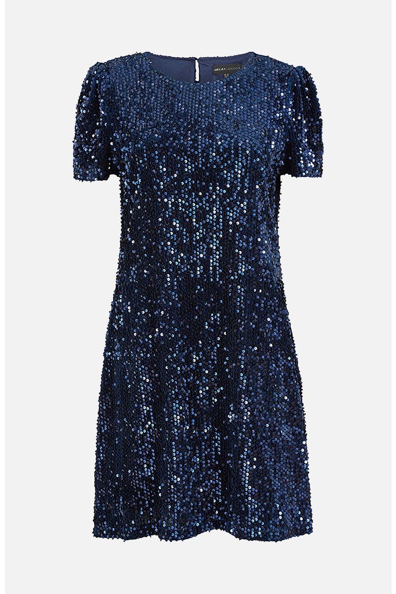 Sequin Tunic Mini Dress