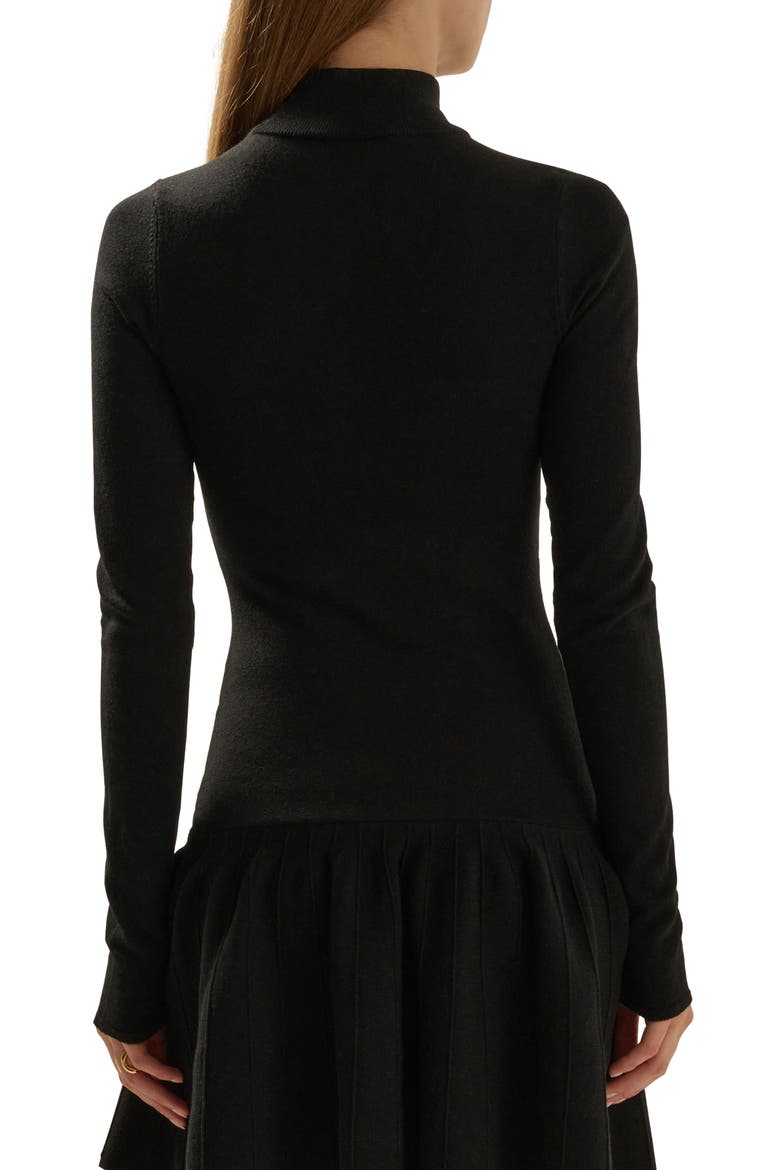 The Perfect Daughter Long Sleeve Wool Blend Minidress