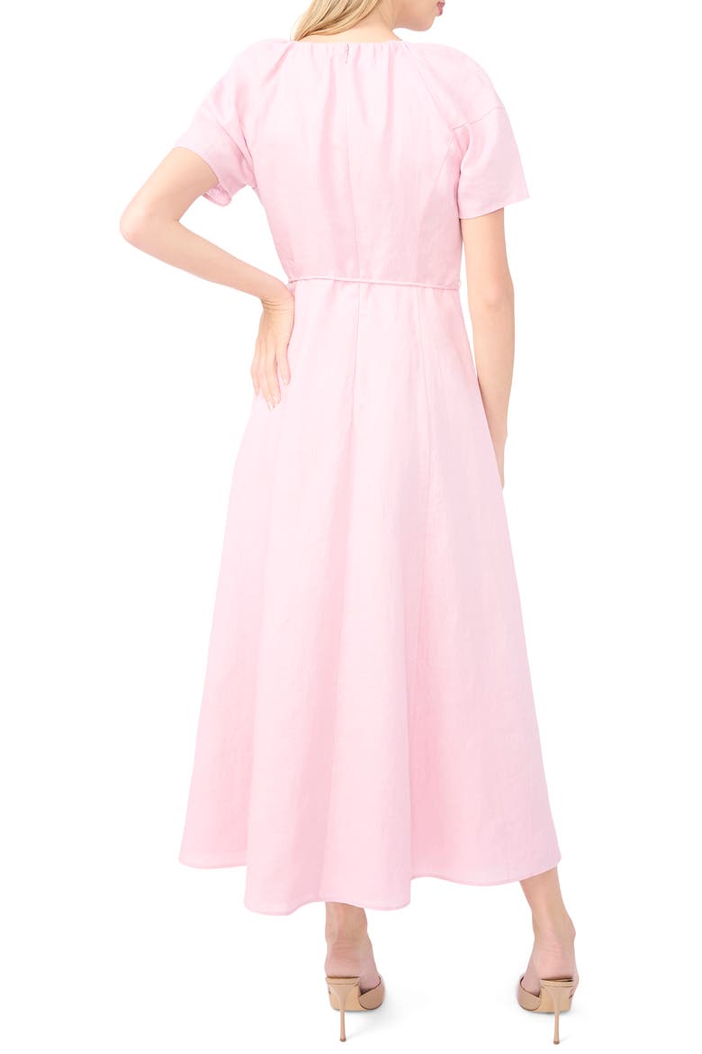 Allison Raglan Sleeve Linen Maxi Dress