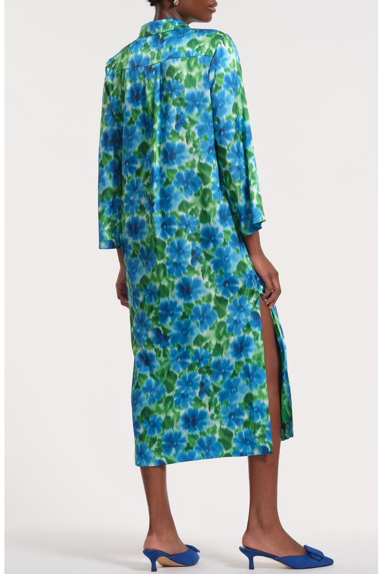 Print Midi Shirtdress