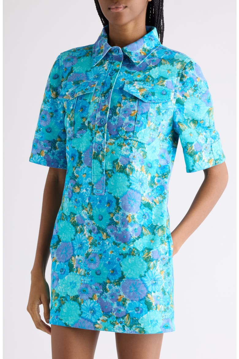 Daisies Twill Minidress
