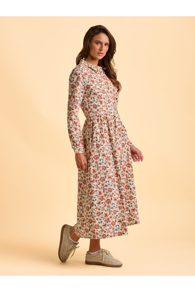 Bella Long Sleeve Shirt Midi Dress