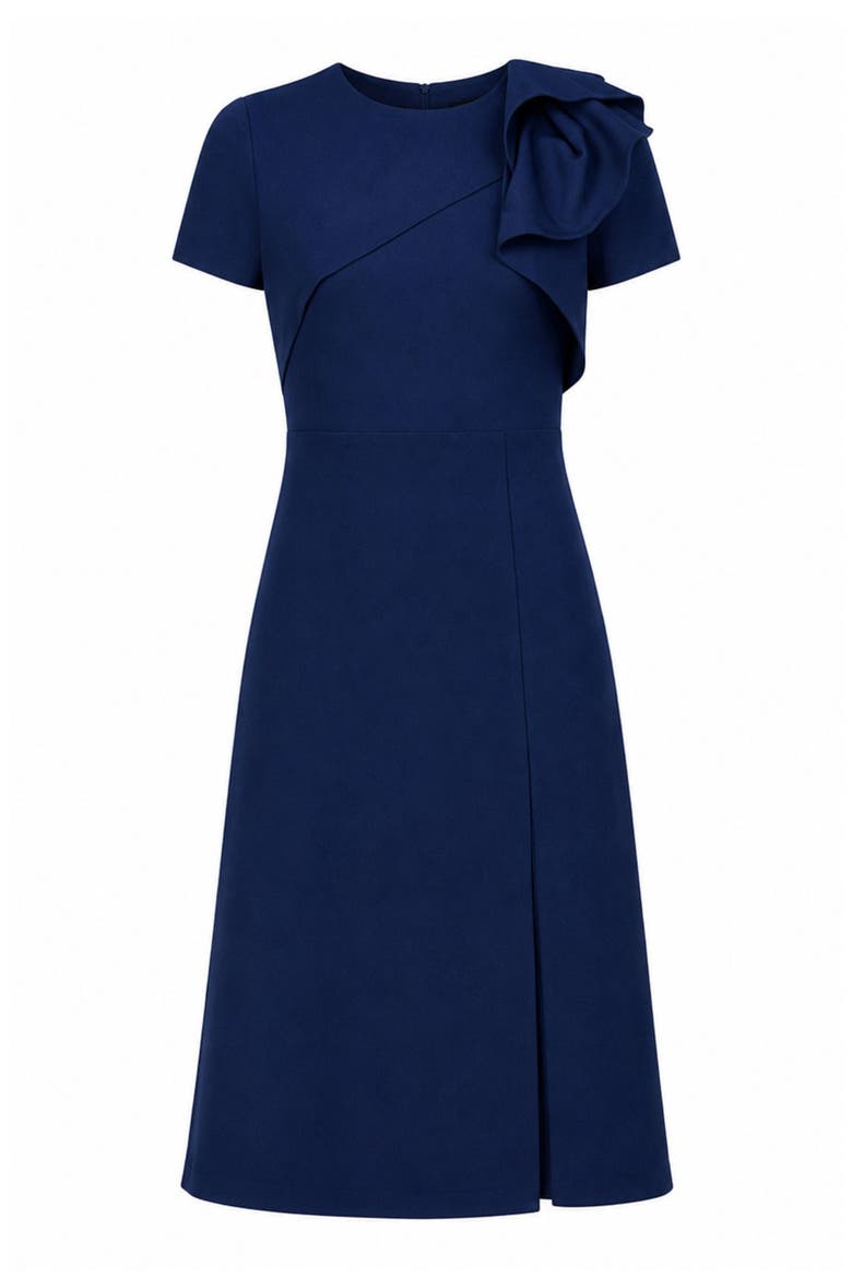 Ruffle Sheath Dress