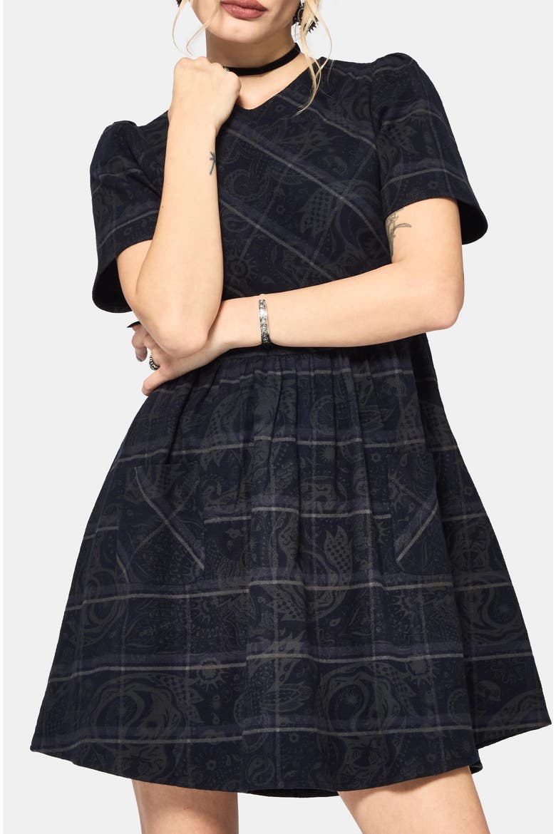 Plaith Mini Smock Dress