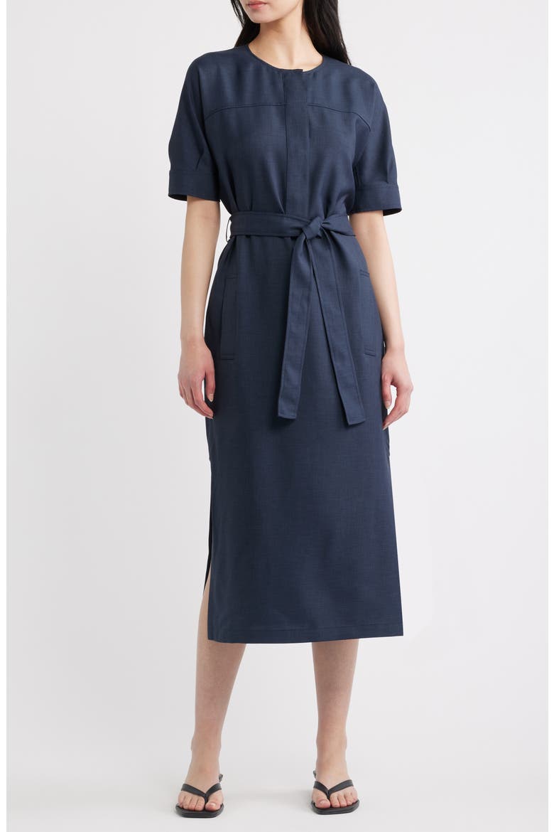 City Midi Shirtdress