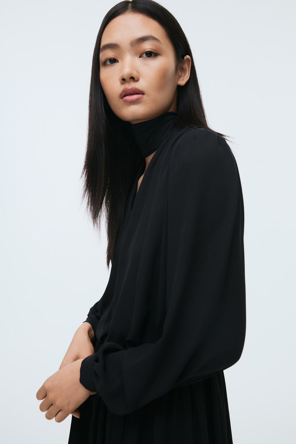 Bow-Detail Dress