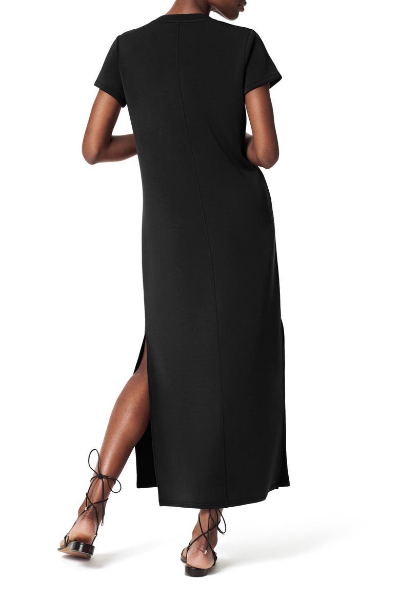 AirEssentials Stripe Side Slit Maxi Dress