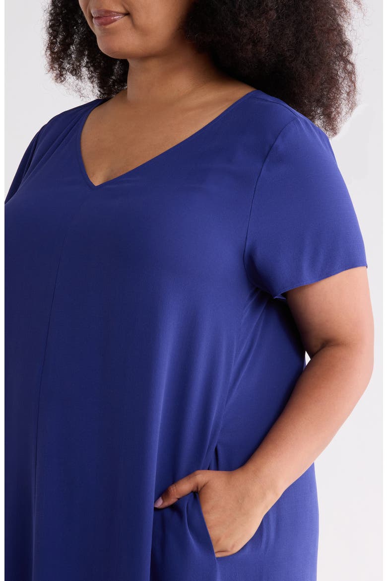 Silk Midi Dress