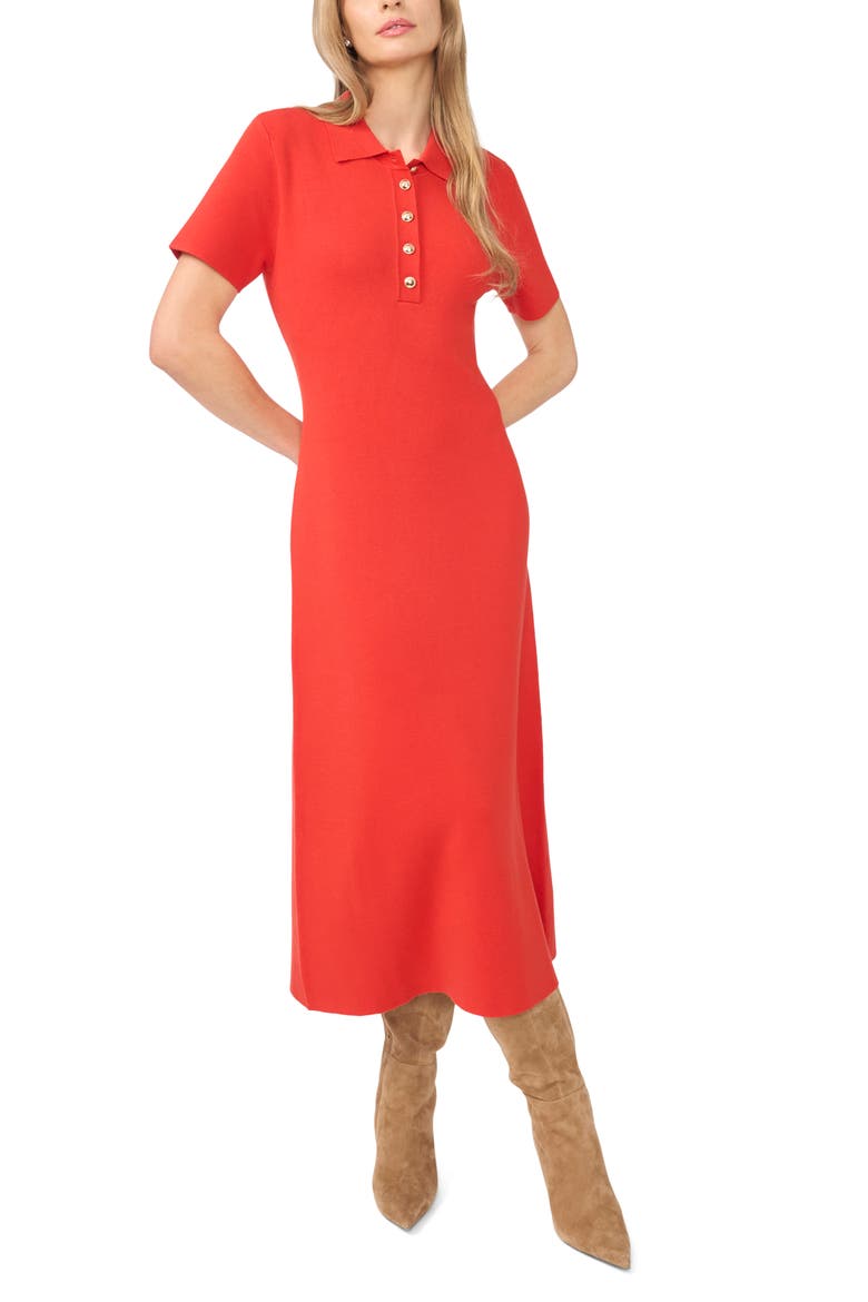 Keyla Collar Midi Dress