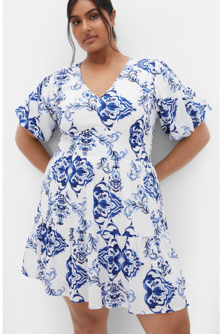 Winslow Print Puff Sleeve Dress