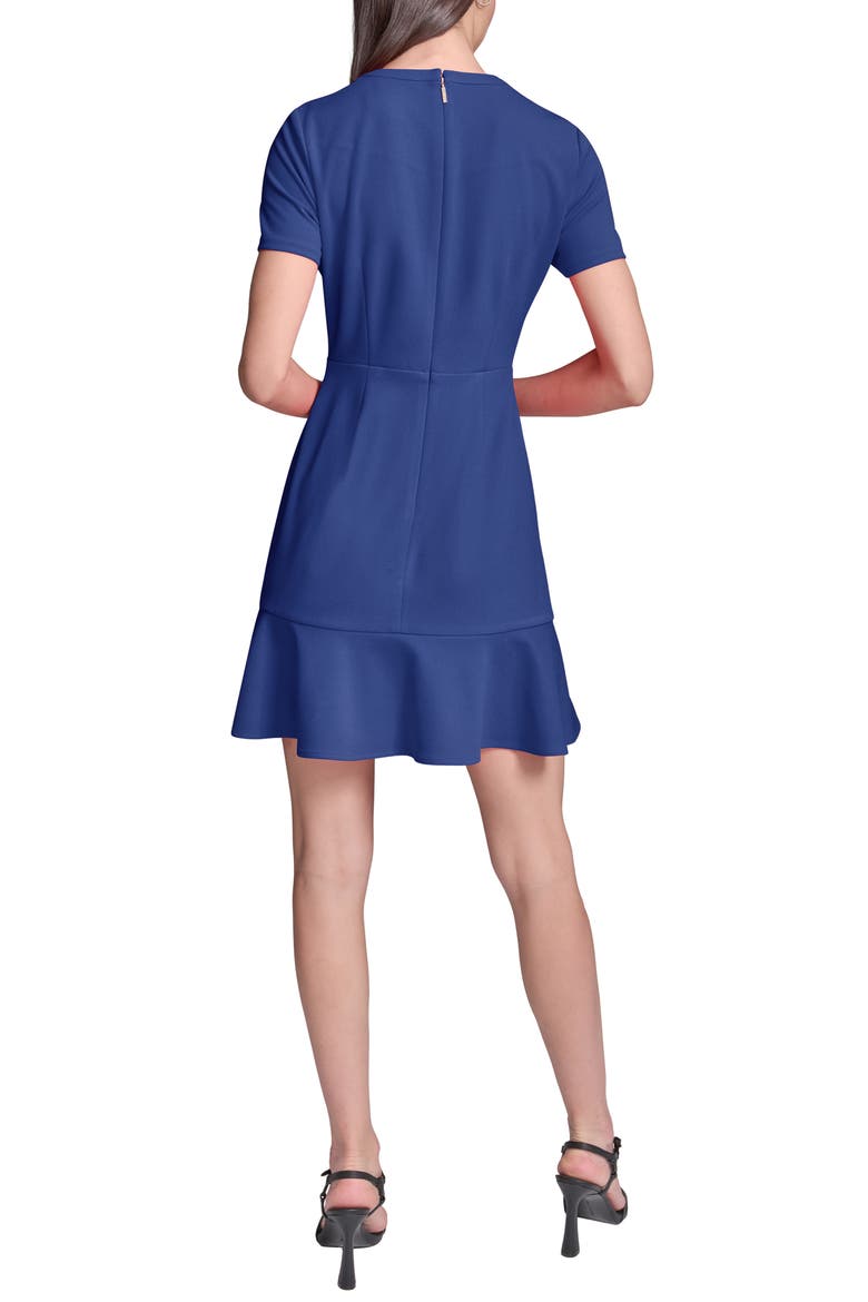 Scuba Crepe A-Line Dress