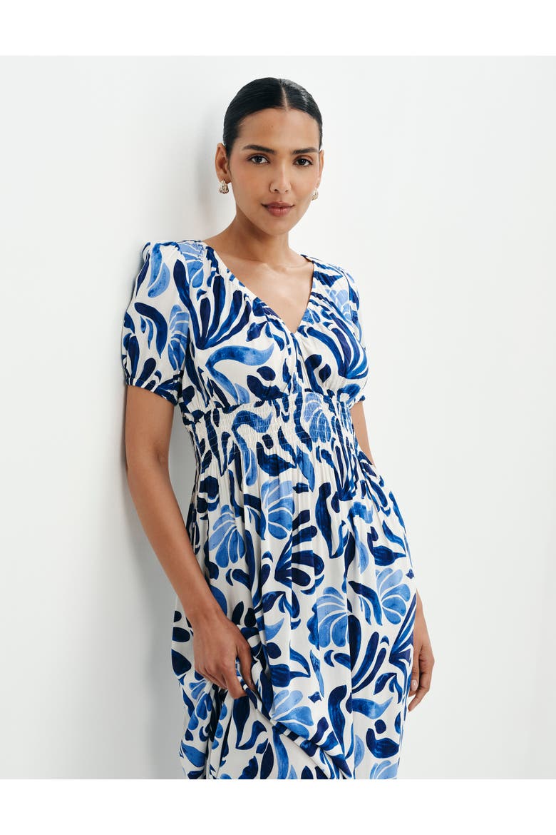 Dolly V-Neck Midi Dress